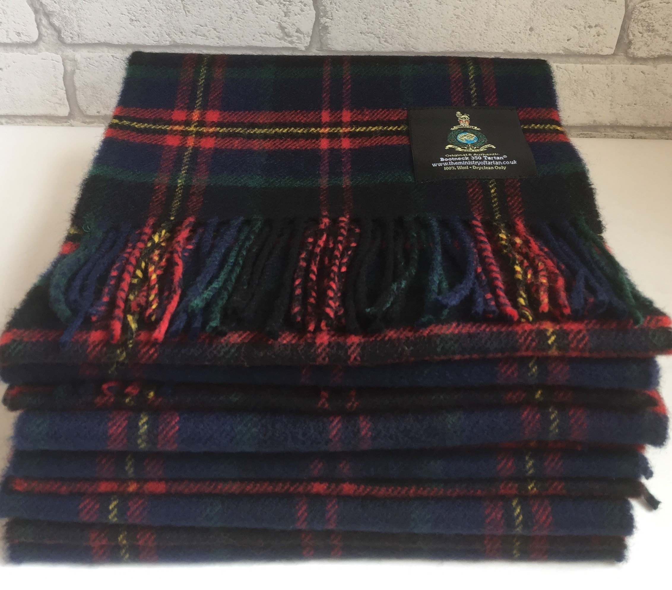 ROYAL MARINES CORPS COLOURS SCARF 